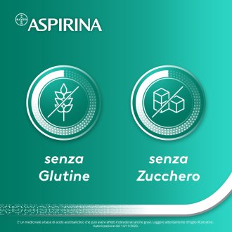Aspirina Granulato - Trattamento sintomatico di mal di testa, febbre e dolori da lievi a moderati - 10 bustine 500 mg
