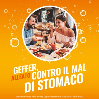 Geffer - Granulato effervescente contro acidità e bruciore di stomaco - 24 Bustine Geffer - Granulato effervescente contro acidità e bruciore di stomaco - 24 Bustine