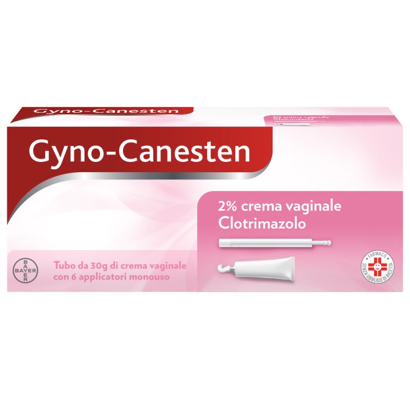 Gyno-Canesten Crema Vaginale 2% - Trattamento dei sintomi associati alla candida - 30 g Gyno-Canesten Crema Vaginale 2% - Trattamento dei sintomi associati alla candida - 30 g