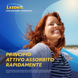 Lasonil - Antinfiammatorio e antireumatico per dolori da lievi a moderati - 12 compresse rivestite Lasonil - Antinfiammatorio e antireumatico per dolori da lievi a moderati - 12 compresse rivestite
