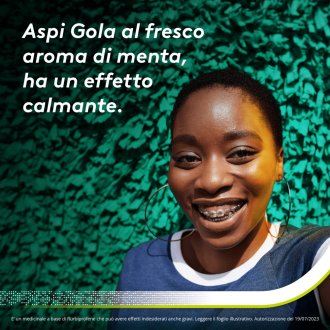 Aspi Gola Spray - Spray Anti-infiammatorio per mal di gola - 15 ml 0,25%