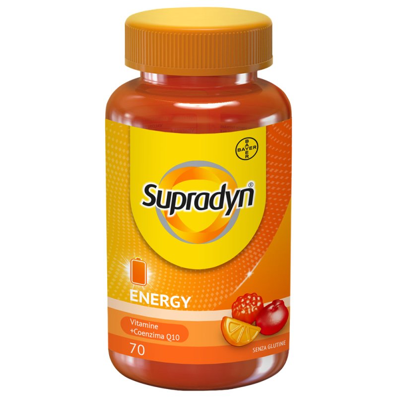 Supradyn Energy - Integratore Alimentare Multivitaminico - 70 Caramelle Gommose Supradyn Energy - Integratore Alimentare Multivitaminico - 70 Caramelle Gommose