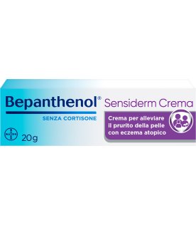 Bepanthenol Sensiderm Crema - Crema lenitiva contro le irritazioni della pelle - 20 g