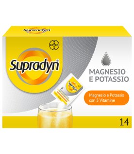 Supradyn Magnesio e Potassio - Integratore per stanchezza ed affaticamento - 14 bustine Supradyn Magnesio e Potassio - Integratore per stanchezza ed affaticamento - 14 bustine