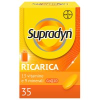 Supradyn Ricarica - Integratore alimentare energetico a base di vitamine e minerali - 35 compresse Supradyn Ricarica - Integratore alimentare energetico a base di vitamine e minerali - 35 compresse