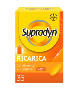 Supradyn Ricarica - Integratore alimentare energetico a base di vitamine e minerali - 35 compresse