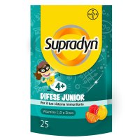 Supradyn Difese Junior - Integratore per le difese immunitarie dei bambini - 25 Caramelle Gommose Supradyn Difese Junior - Integratore per le difese immunitarie dei bambini - 25 Caramelle Gommose