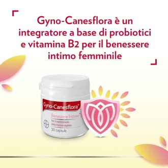 Gyno-canesflora - Integratore per il benessere della mucosa vaginale - 30 capsule Gyno-canesflora - Integratore per il benessere della mucosa vaginale - 30 capsule