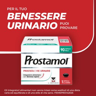 Prostamol - Integratore alimentare per la prostata e le vie urinarie - 90 Capsule