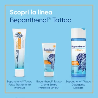 Bepanthenol Tattoo Pasta Trattamento Intensivo - Ideale per tatuaggi - 100 g