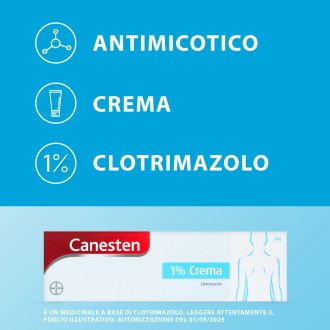 Canesten Crema 1% - Crema antimicotica - 30 g Canesten Crema 1% - Crema antimicotica - 30 g