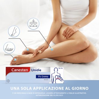 Canesten Unidie Crema 1% - Crema antimicotica - 30 g