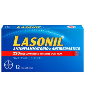 Lasonil - Antinfiammatorio e antireumatico per dolori da lievi a moderati - 12 compresse rivestite