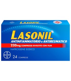 Lasonil - Antinfiammatorio e antireumatico per dolori da lievi a moderati - 24 compresse rivestite