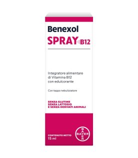 Benexol Spray B12 - Integratore alimentare a base di Vitamina B12 - 15 ml