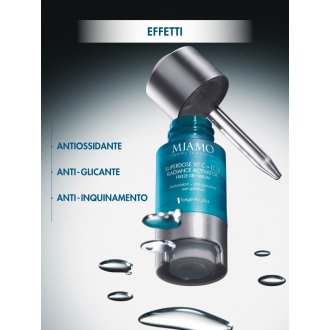 Miamo Superdose Vit C+[C,L] Radiance Activator Freeze Dry Serum - Siero viso antiossidante alla Vitamina C - 3 pezzi trattamento 30 giorni