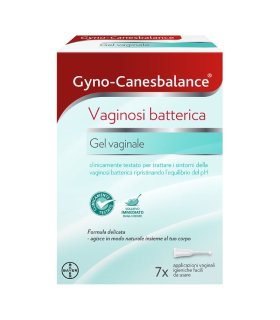 Gyno-Canesbalance Gel Vaginale - Contro la candidosi batterica - 7 applicatori vaginali