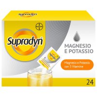 Supradyn Magnesio e Potassio - Integratore per stanchezza ed affaticamento - 24 bustine