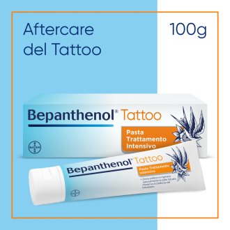 Bepanthenol Tattoo Pasta Trattamento Intensivo - Ideale per tatuaggi - 100 g
