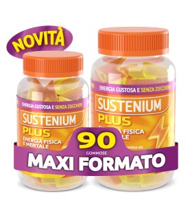 Sustenium Plus - Integratore alimentare energizzante - 90 caramelle Gommose