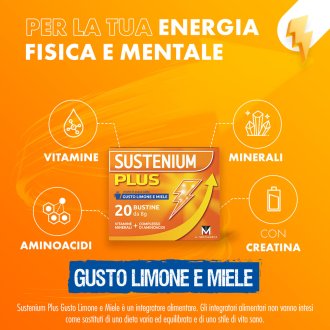 Sustenium Plus Limone e Miele 20 buste