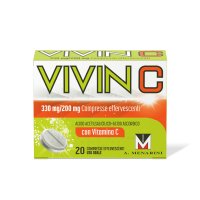 Vivin C 20 Compresse Effervescenti 330mg+200mg