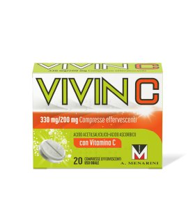 Vivin C 20 Compresse Effervescenti 330mg+200mg
