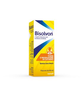 Bisolvon Sciroppo Tosse, Soluzione Orale Gocce Mucolitico Contro Catarro e Tosse Grassa 40 ml Bisolvon Sciroppo Tosse, Soluzione Orale Gocce Mucolitico Contro Catarro e Tosse Grassa 40 ml