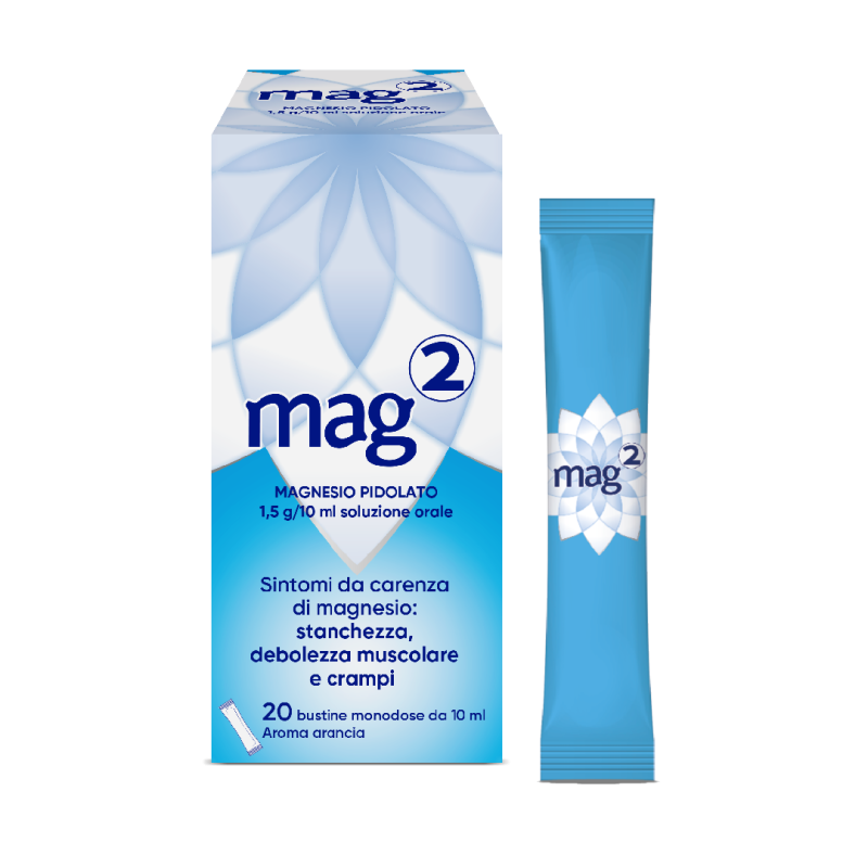 Mag 2 Soluzione in Stick 20 Bustine 10 ml Mag 2 Soluzione in Stick 20 Bustine 10 ml