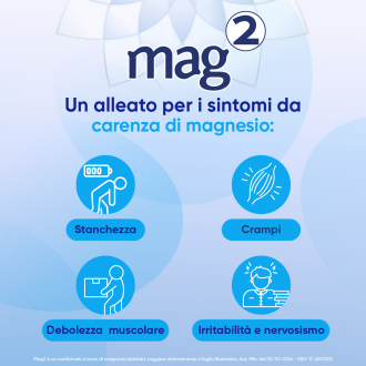 Mag 2 Soluzione in Stick 20 Bustine 10 ml Mag 2 Soluzione in Stick 20 Bustine 10 ml