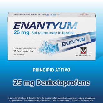 Enantyum 25 mg 10 Bustine
