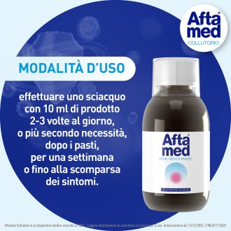 Aftamed Collutorio - Per il trattamento delle afte - 150 ml