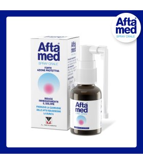 Aftamed Spray Orale Lenitivo Calmante Anti-Irritazioni - Per il trattamento delle afte - 20 ml