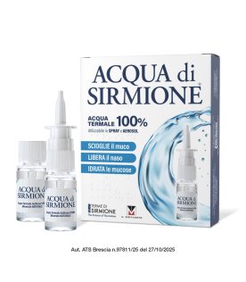 Acqua di Sirmione Acqua Termale Spray 6 flaconcini 15 ml