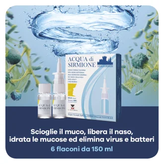 Acqua di Sirmione Acqua Termale Spray 6 flaconcini 15 ml