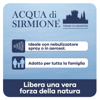 Acqua di Sirmione Acqua Termale Spray 6 flaconcini 15 ml
