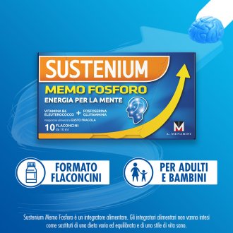 SUSTENIUM Memo Fosforo 10 flaconcini da 10 ml
