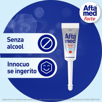 Aftamed Gel Forte - Per il trattamento di afte estese e molto dolorose - 8 ml