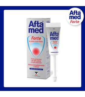 Aftamed Gel Forte - Per il trattamento di afte estese e molto dolorose - 8 ml