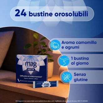 Mag Notte 24 bustine orosolubili