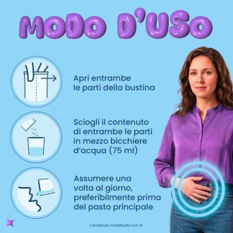 Enterogermina Gonfiore - Integratore alimentare per il meteorismo - 20 bustine