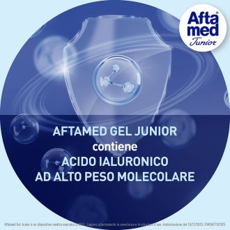 Aftamed Gel Junior - Per alleviare e guarire le afte nei bambini - 10 ml