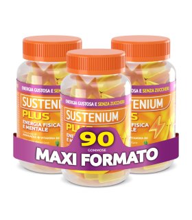 Sustenium Plus - Integratore alimentare energizzante - 90 caramelle Gommose