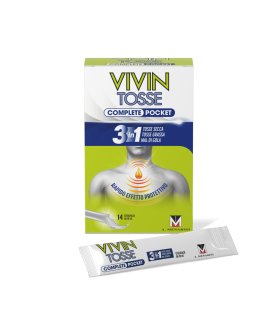 Vivin Tosse Pocket - Per tosse secca e tosse grassa - 14 stick