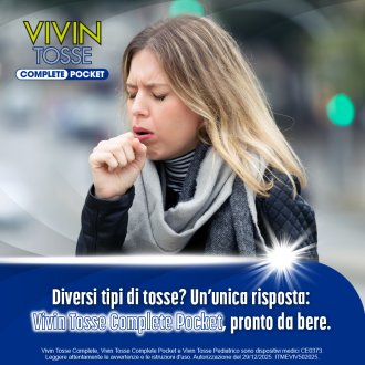 Vivin Tosse Pocket - Per tosse secca e tosse grassa - 14 stick