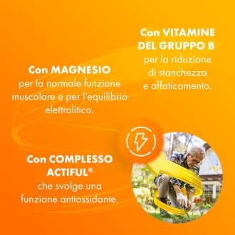 Sustenium Plus 50+ - Integratore alimentare energizzante per over 50 - 24 buste