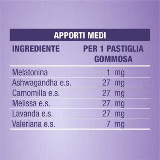 Laila Dormibene - Integratore per favorire un rapido addormentamento - 30 pastiglie gommose