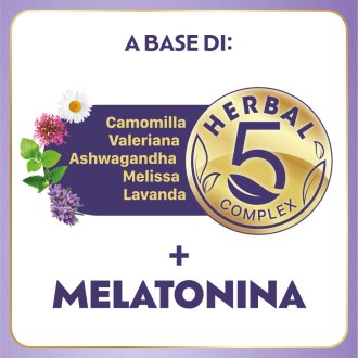 Laila Dormibene - Integratore per favorire un rapido addormentamento - 60 pastiglie gommose