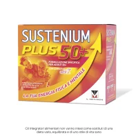 Sustenium Plus 50+ - Integratore alimentare energizzante per over 50 - 16 buste