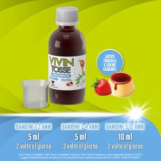 VIVIN Tosse Pediatrico Sciroppo Bambini 150 ml